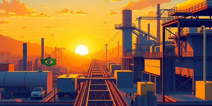 Produção Industrial Brasileira Apresenta Forte Crescimento em 2025